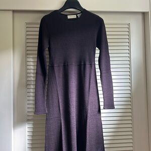 Silk and wool dress